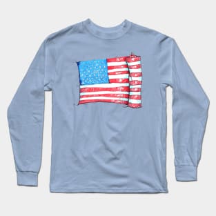 American Flag Long Sleeve T-Shirt